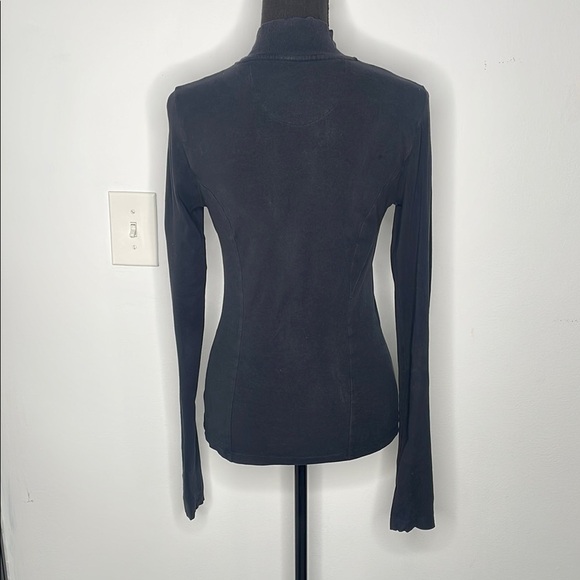 POLO RALPH LAUREN Black Zip-Up Jacket with Logo - Picture 3 of 9